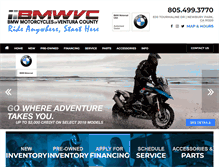 Tablet Screenshot of bmwventura.com